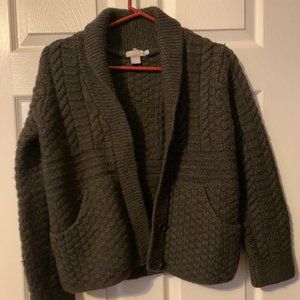 JCREW wool sweater, Wool Sweater, Vintage Cardigan Sweater, Button Cardigan
